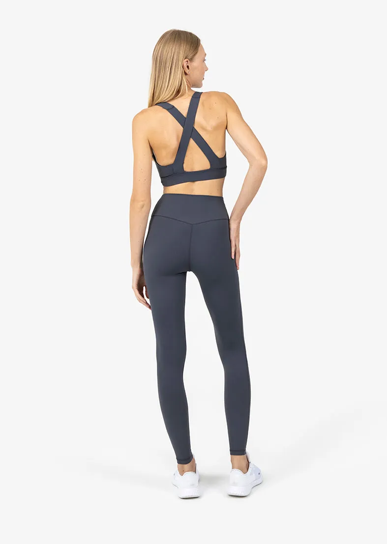 Elevate Life Full Length Legging Graphite