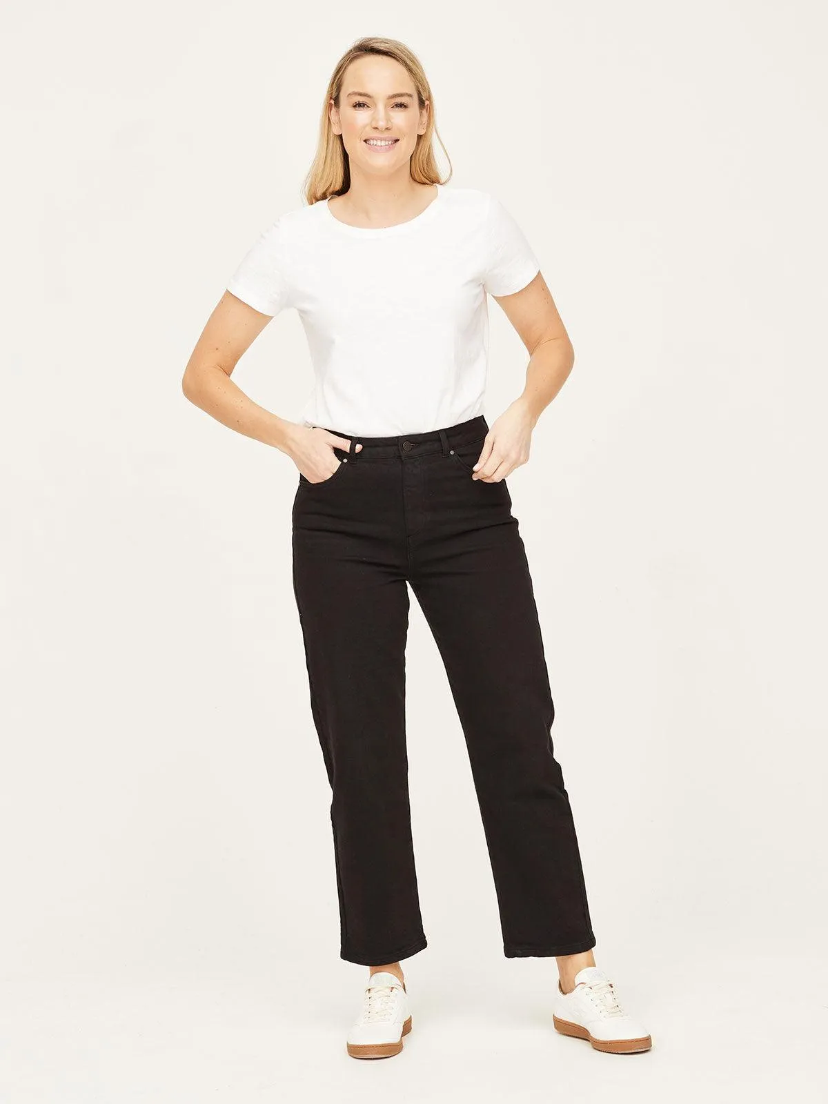 Essential Organic Cotton Straight Jeans