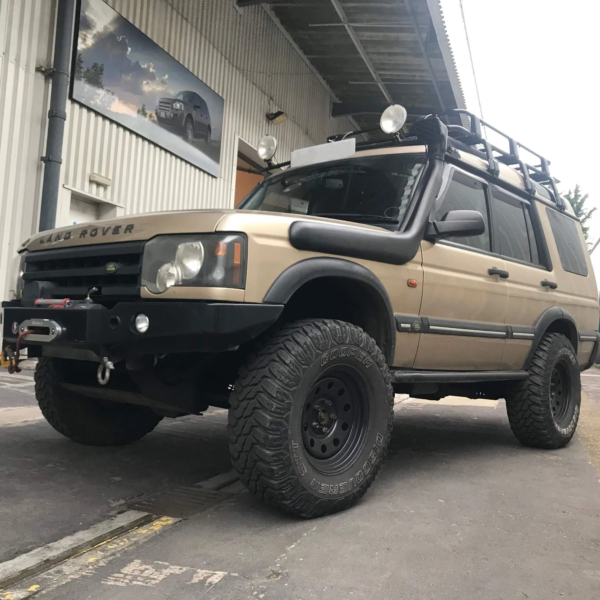 Expedition Steel Full Basket Roof Rack for Land Rover Discovery 1 and 2