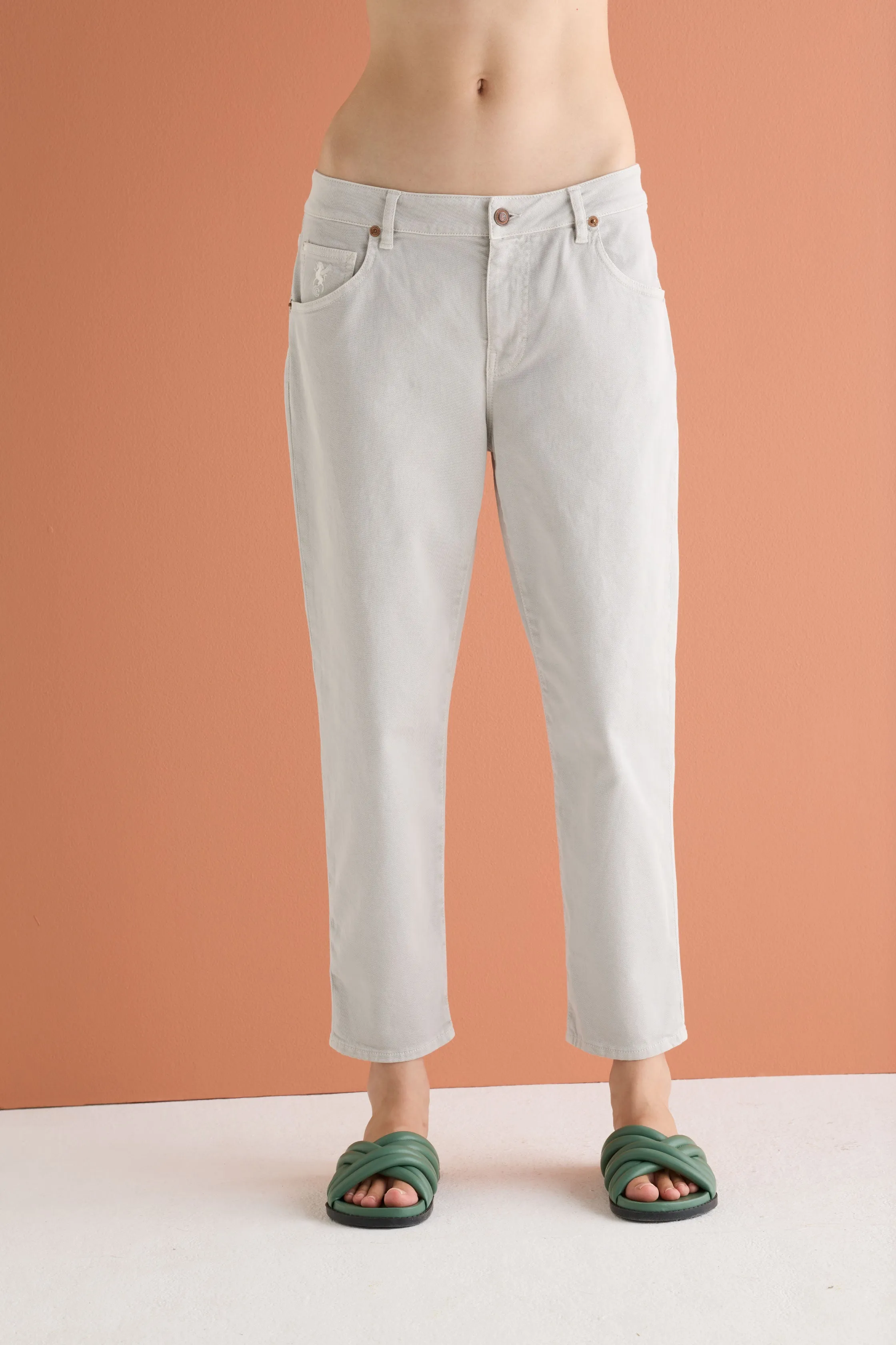 Five Pocket Trousers Garment Dyed 069U 3881