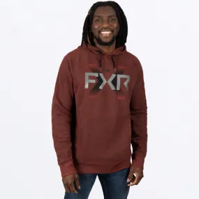 FXR Men's Victory Pullover Fleece Rust Heather/Grey