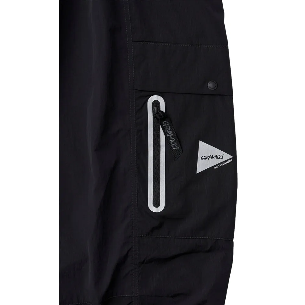 GRAMICCI GRAMICCI x ANDWANDER PATCHWORK WIND PANT-BLACK