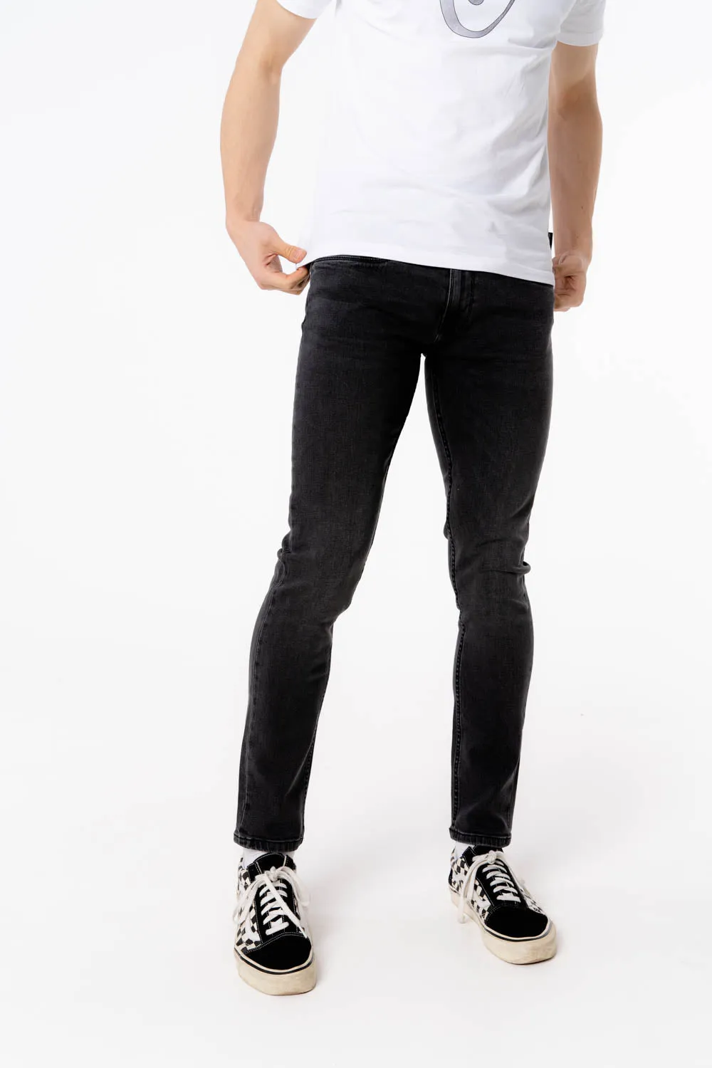 Harvey HJ8620 Washed Black Jeans