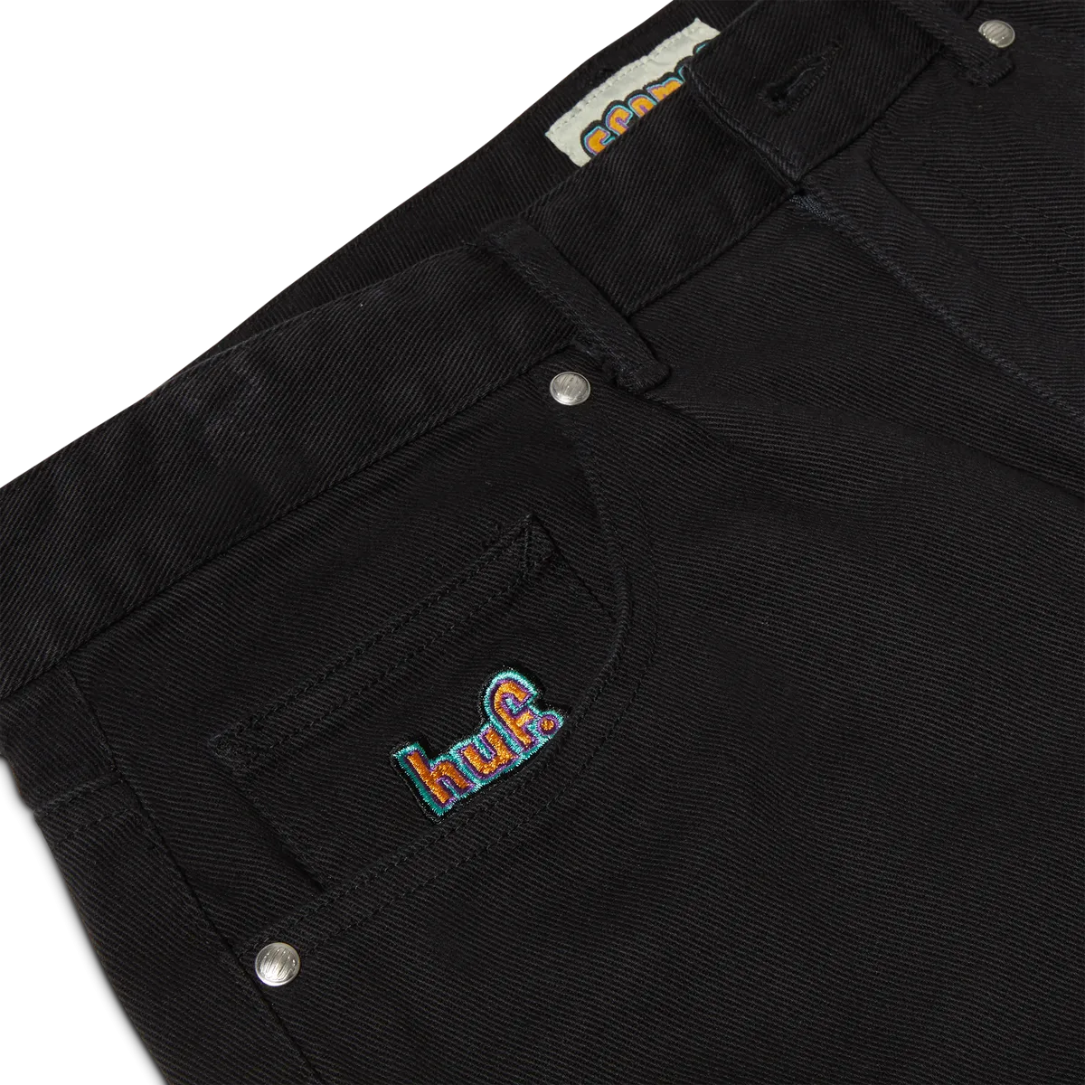 HUF CROMER PANT-BLACK