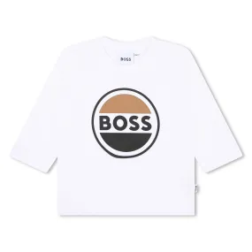 Hugo Boss Toddler White T-Shirt_J05A24-10P