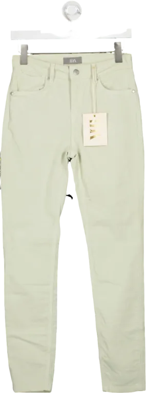 IDA Mint Green Rizzo High Rise Skinny Fine Cord Ankle Jeans BNWT W26