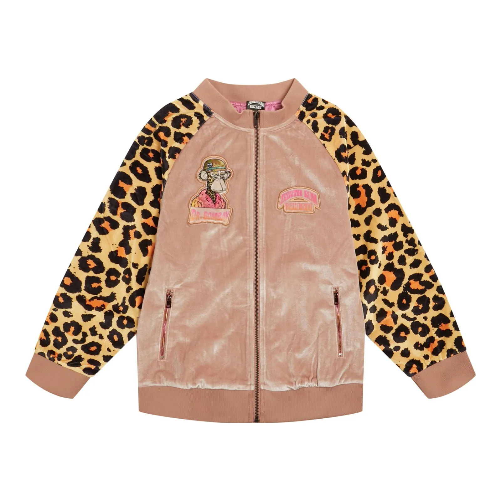 Kids Dr. Bombay Leopard Track Jacket