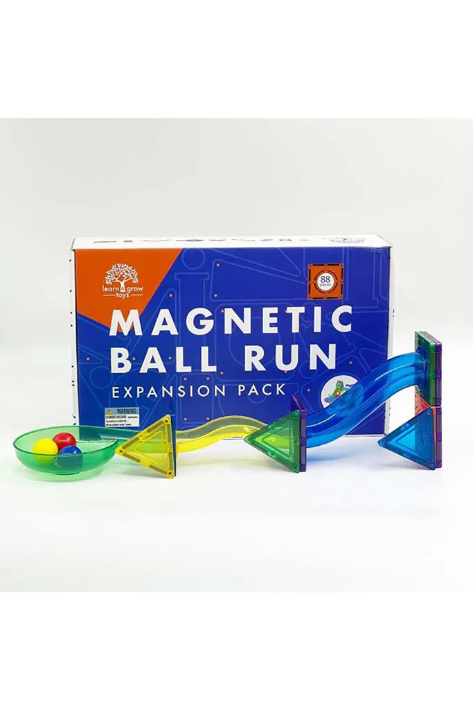 Magnetic Ball Run - 88 Pieces