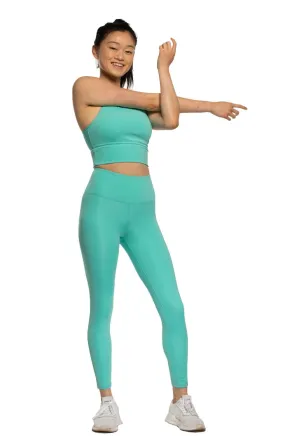 Maya 7/8 Leggings - Turquoise