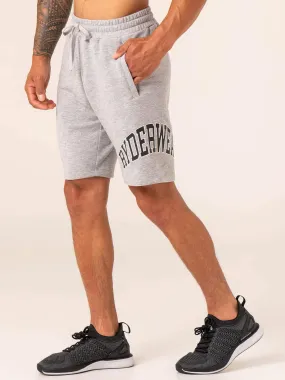 Men's Collegiate Track Short - Grey Marl