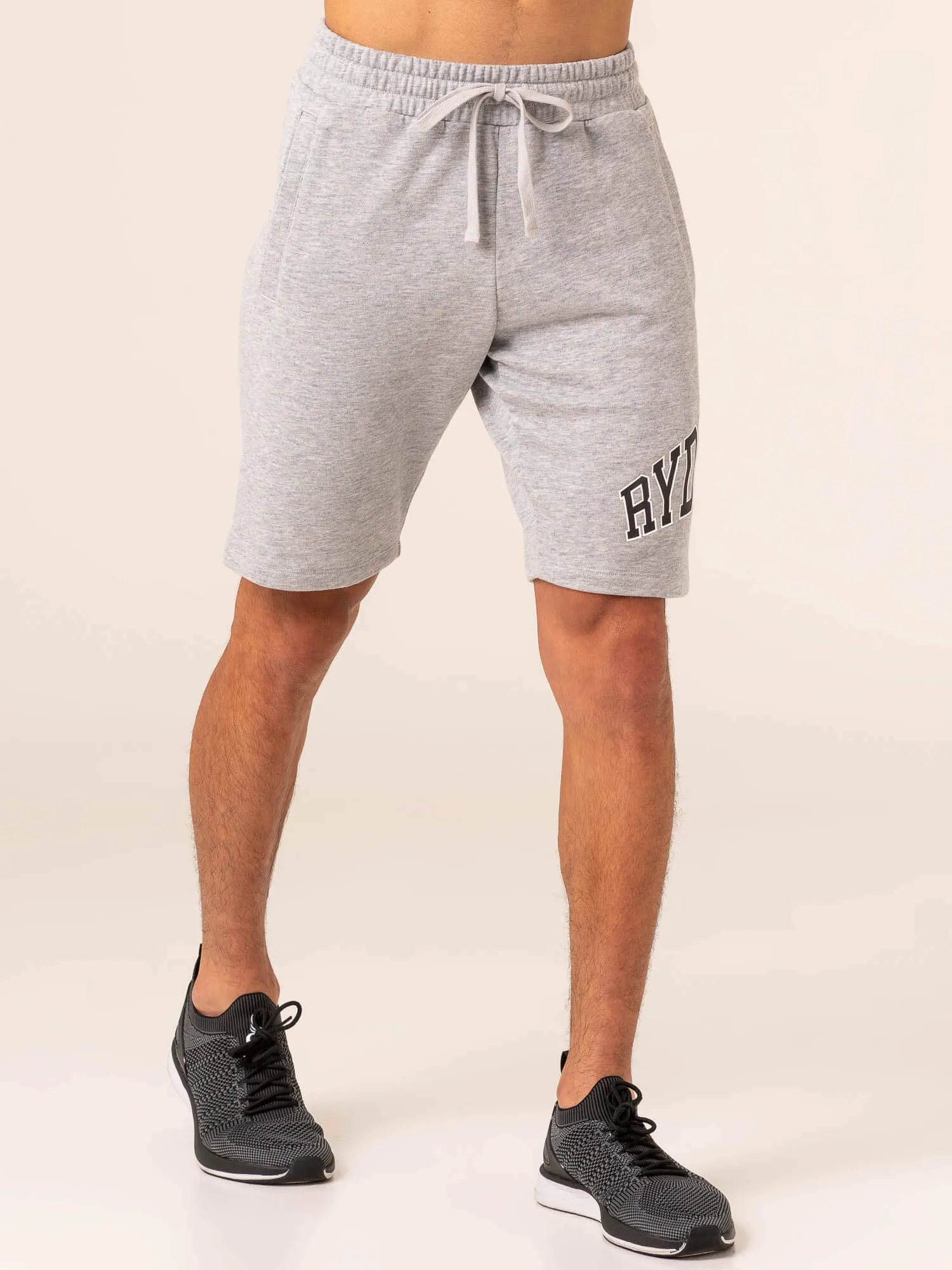 Men's Collegiate Track Short - Grey Marl