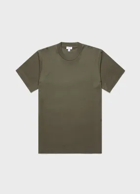 Men's Relaxed Fit Heavyweight T-shirt in Khaki