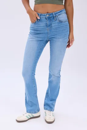 Mid Rise Bootcut Jeans