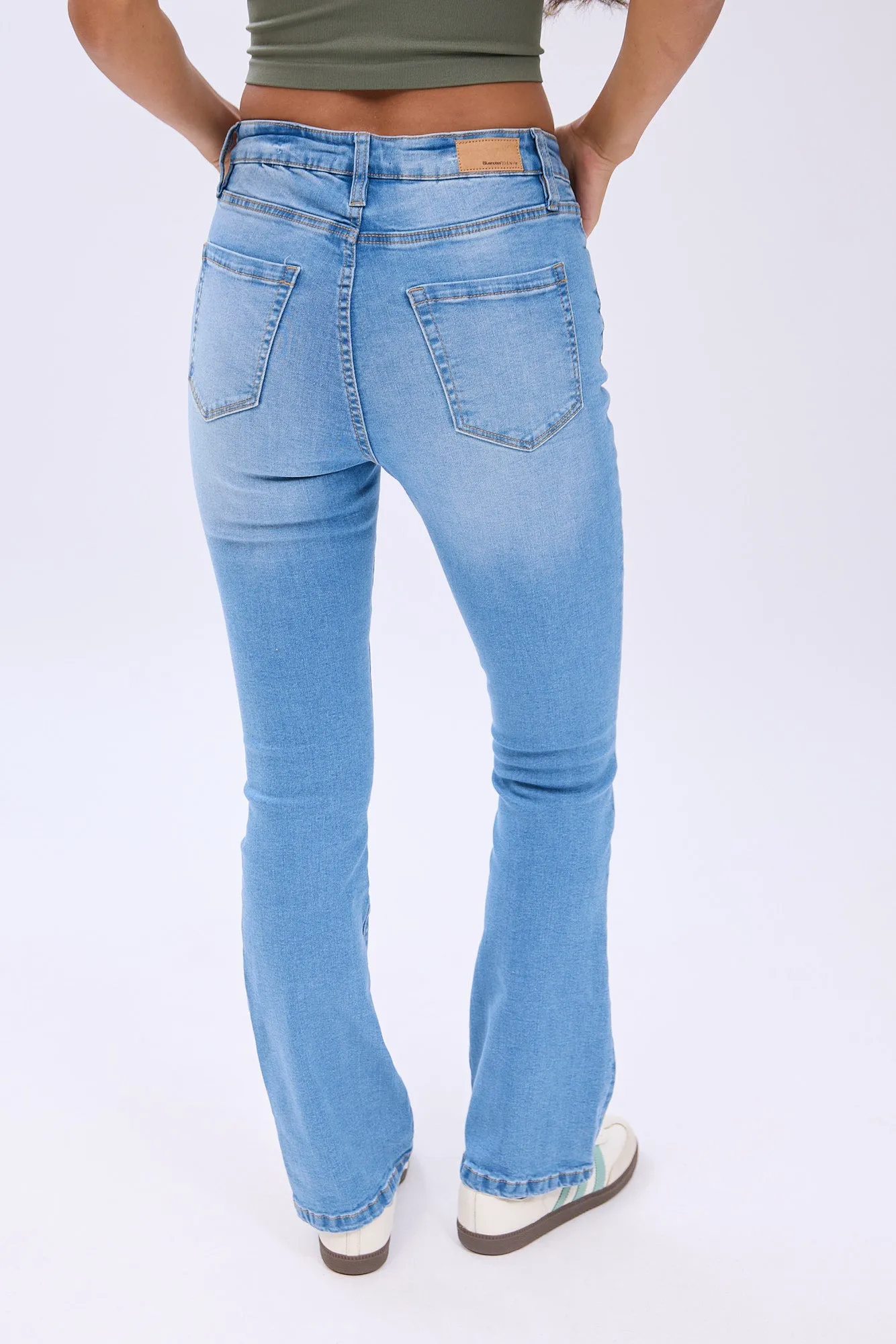 Mid Rise Bootcut Jeans