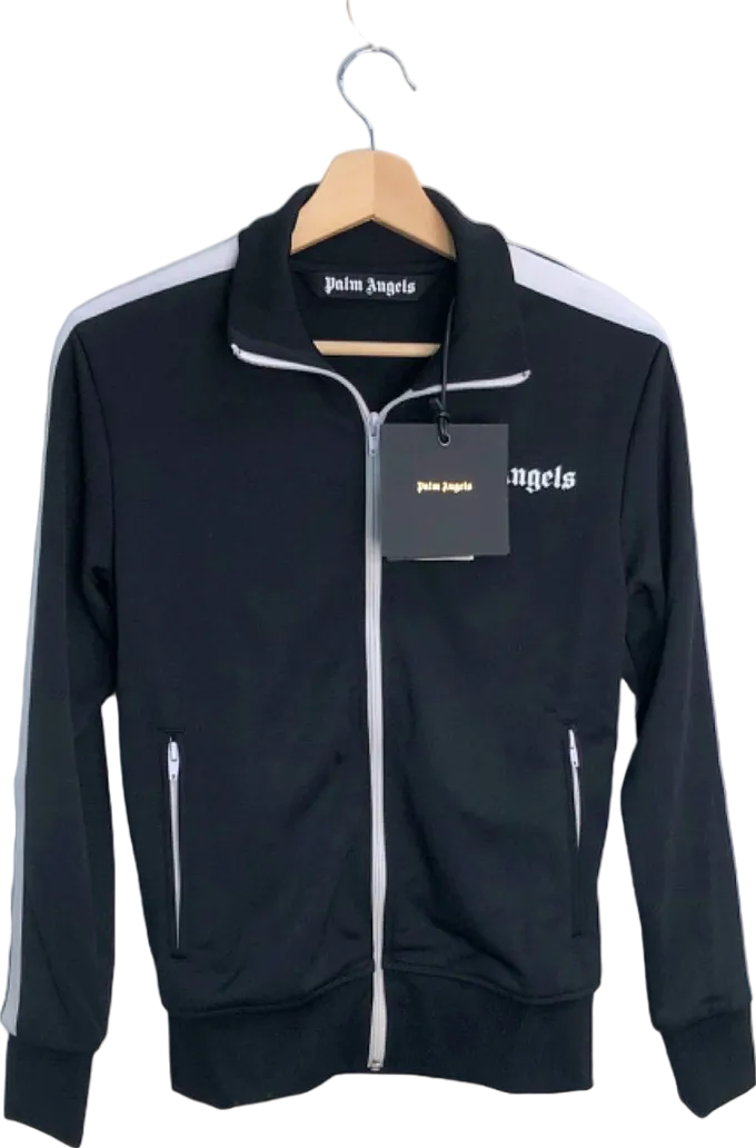 Palm Angels Black Classic Track Jacket UK XS