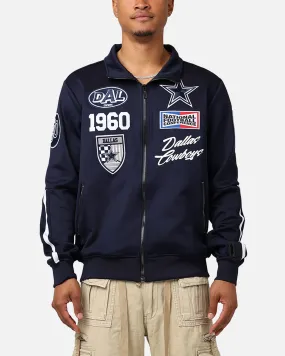 Pro Standard Dallas Cowboys Fast Lane Track Jacket Midnight Navy