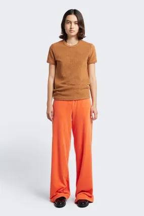 Prone Towelling Track Pant Tangerine