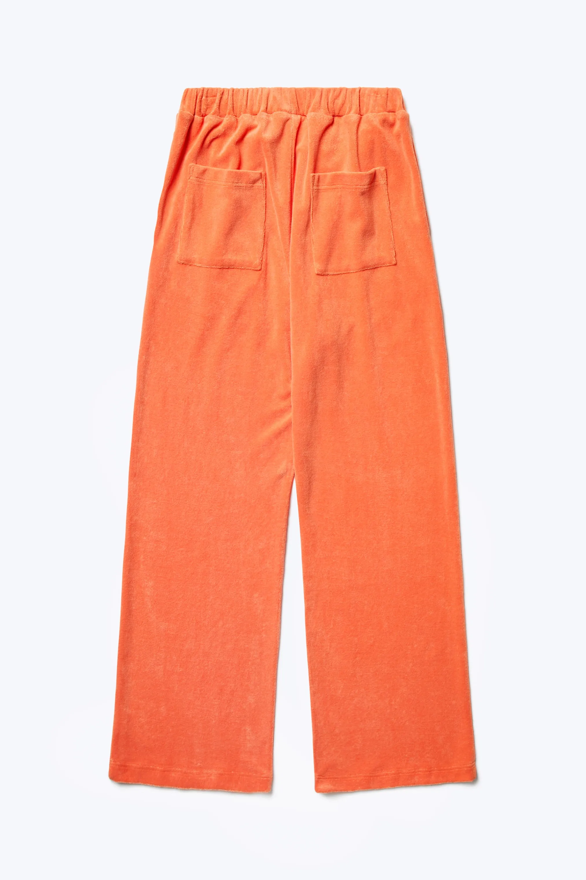 Prone Towelling Track Pant Tangerine