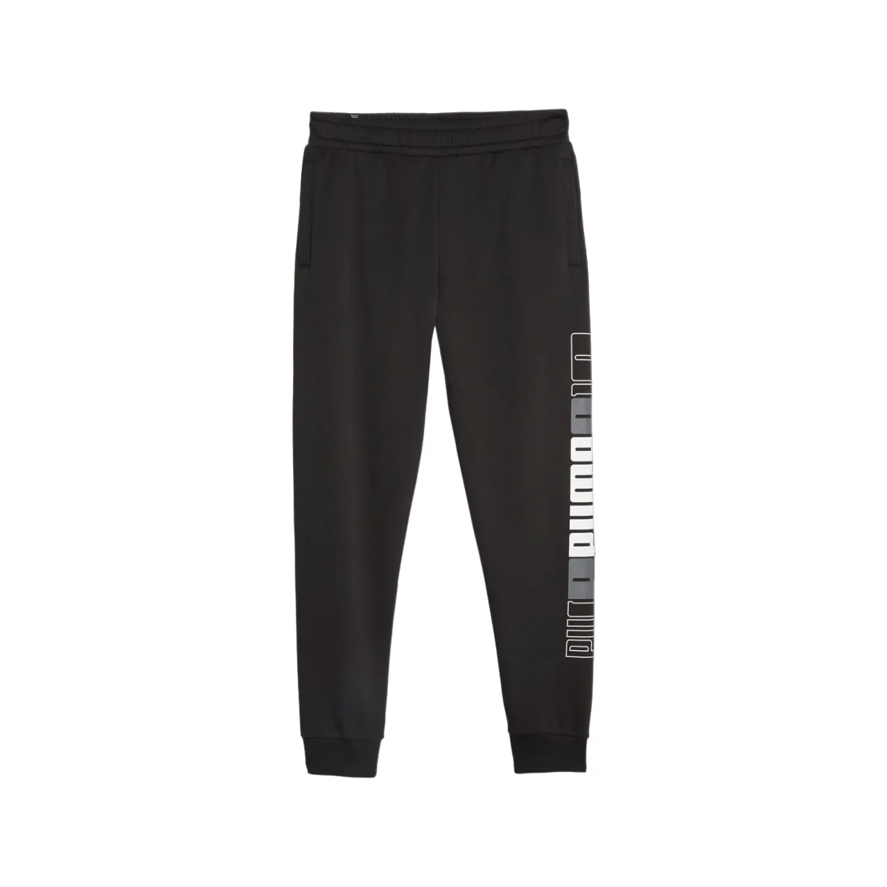 Puma men's fleece cotton sports trousers Logo Lab 675920-01 black