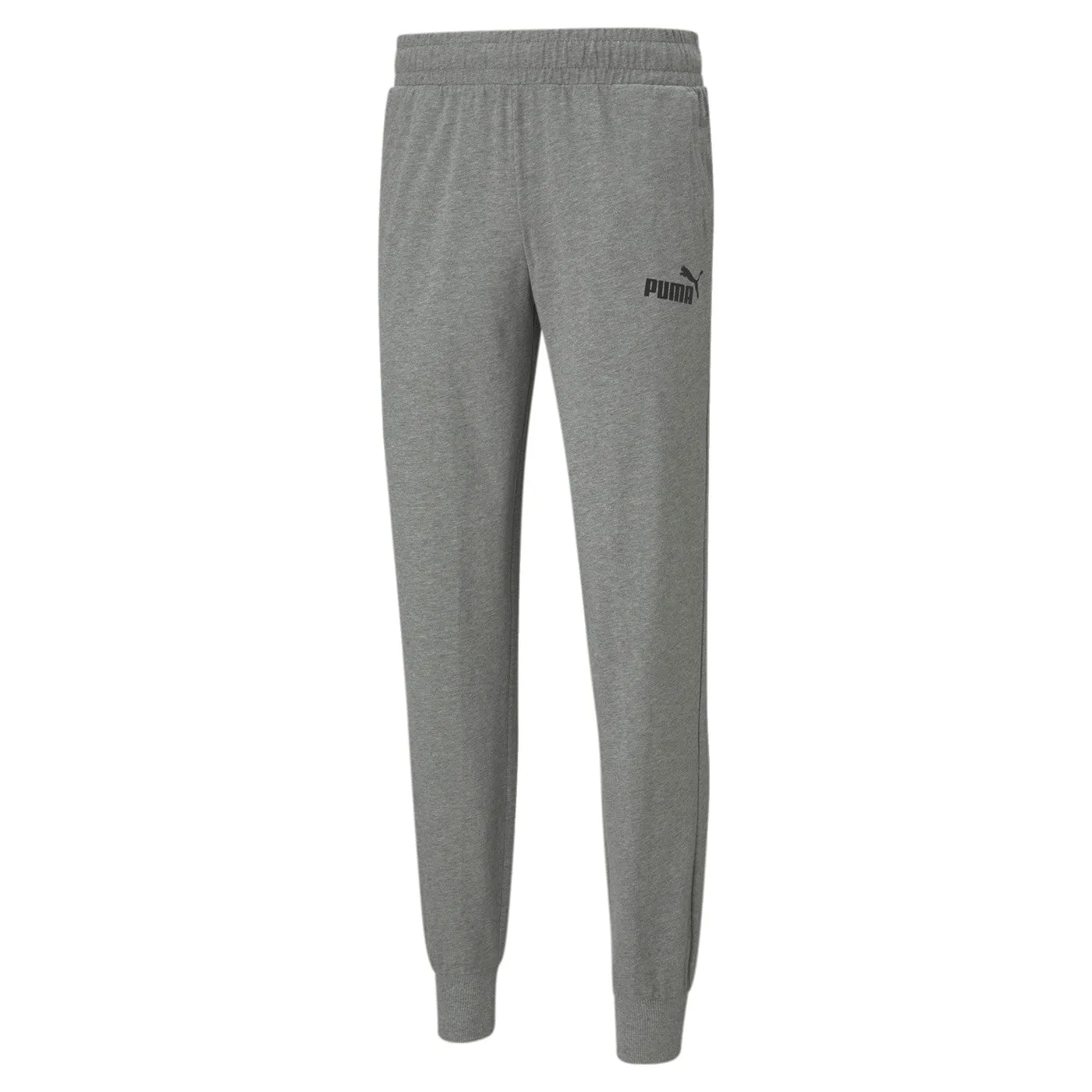 Puma men's sports trousers in cotton jersey 586746 03 light grey