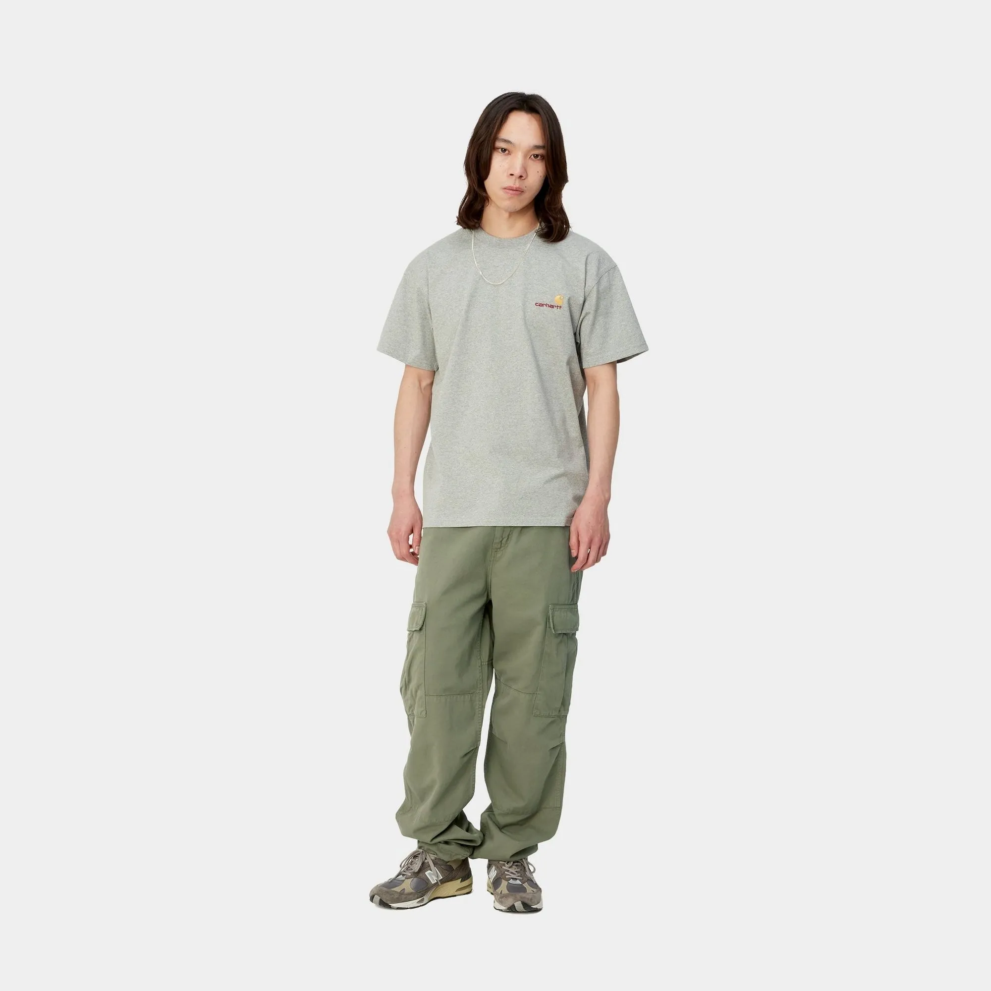 Regular Cargo Pant - Garment Dyed Twill | Dollar Green