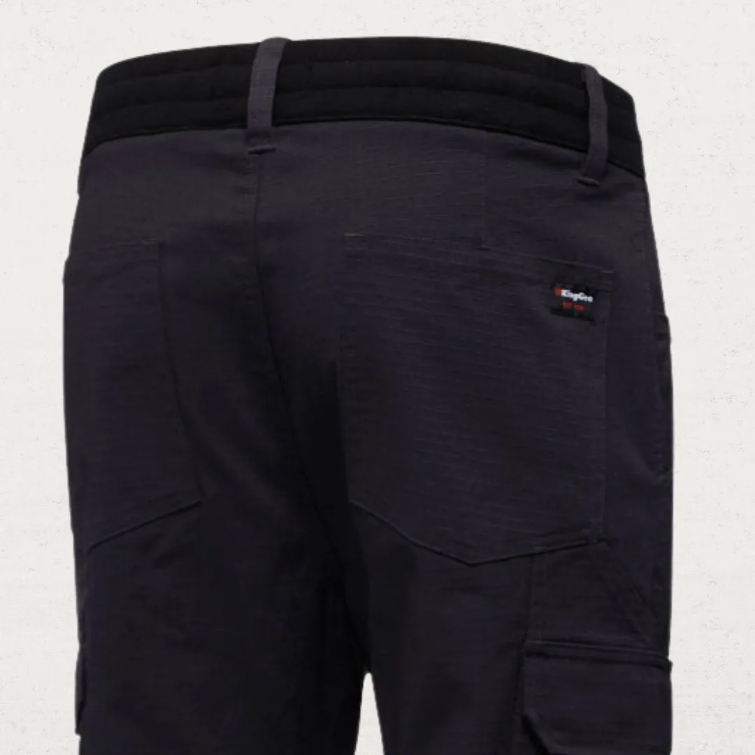 Rib Comfort Waist Ripstop Pant