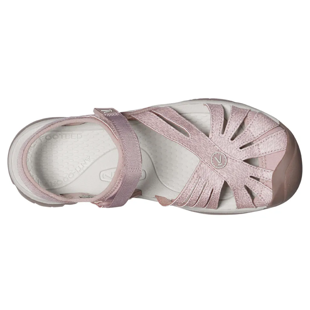 Rose Washable Textile Women's Casual Sandals