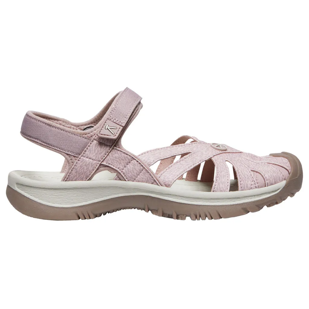 Rose Washable Textile Women's Casual Sandals