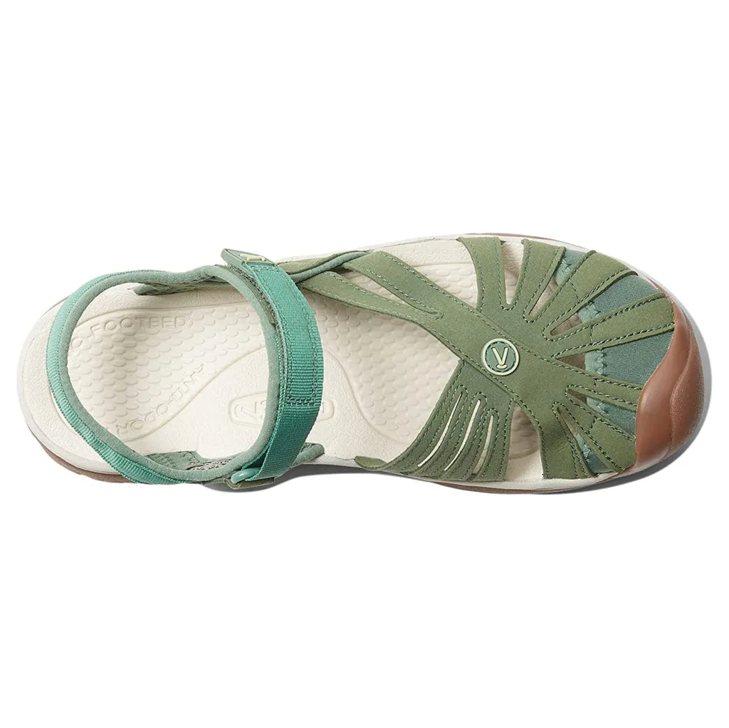 Rose Washable Textile Women's Casual Sandals