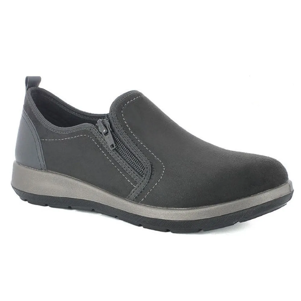 Scarpe casual da Donna - INBLU Art. WG41 Pantoscarpe linea slip on nero