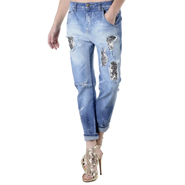 Sexy Woman Jeans Donna