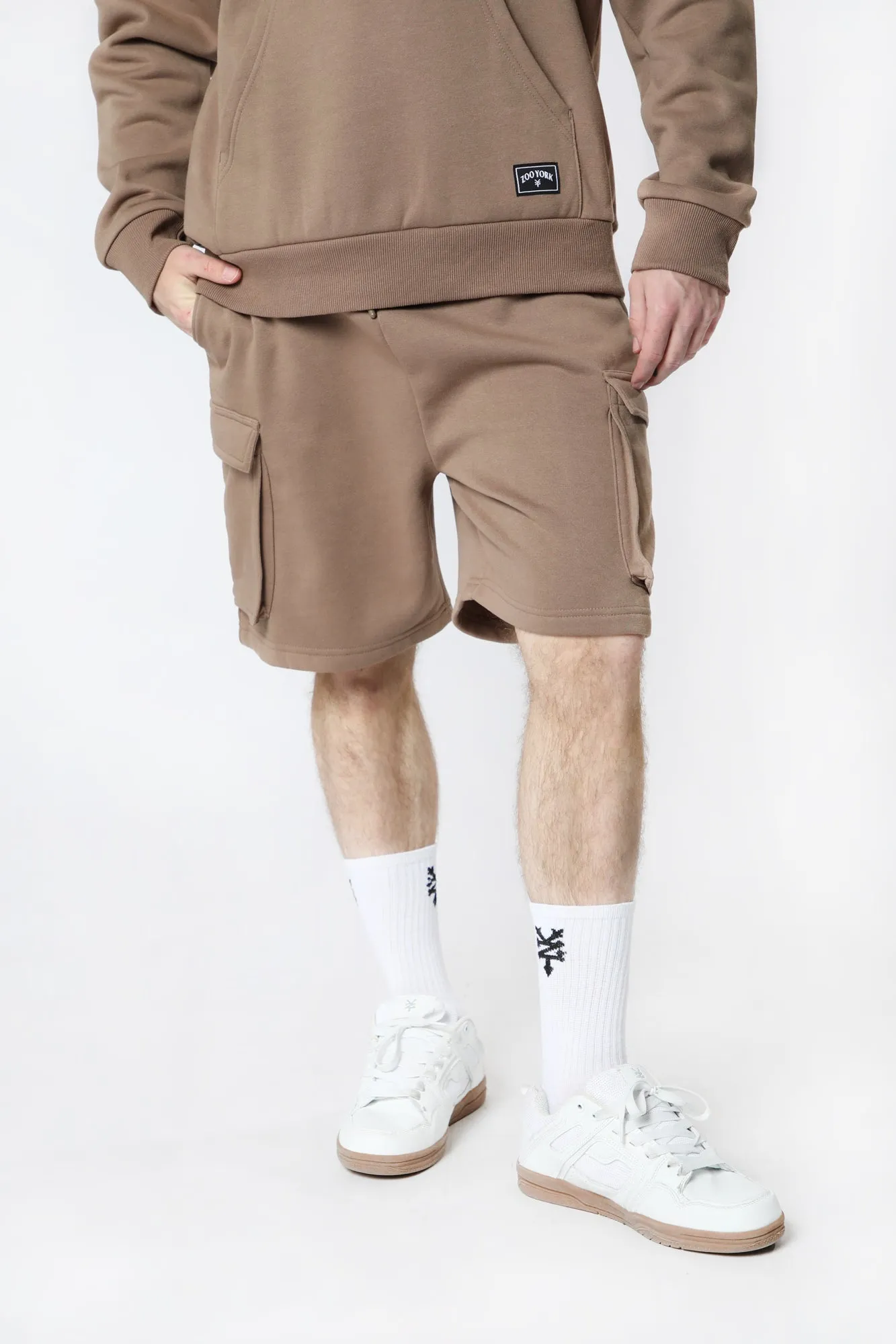 Short Cargo En Molleton Zoo York Homme