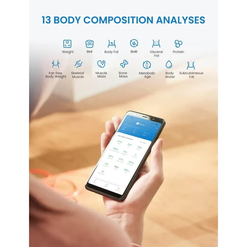 Solar Power Bluetooth Weight Scale