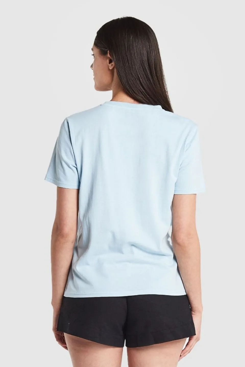 Stella Talc Blue SS Logo Tee