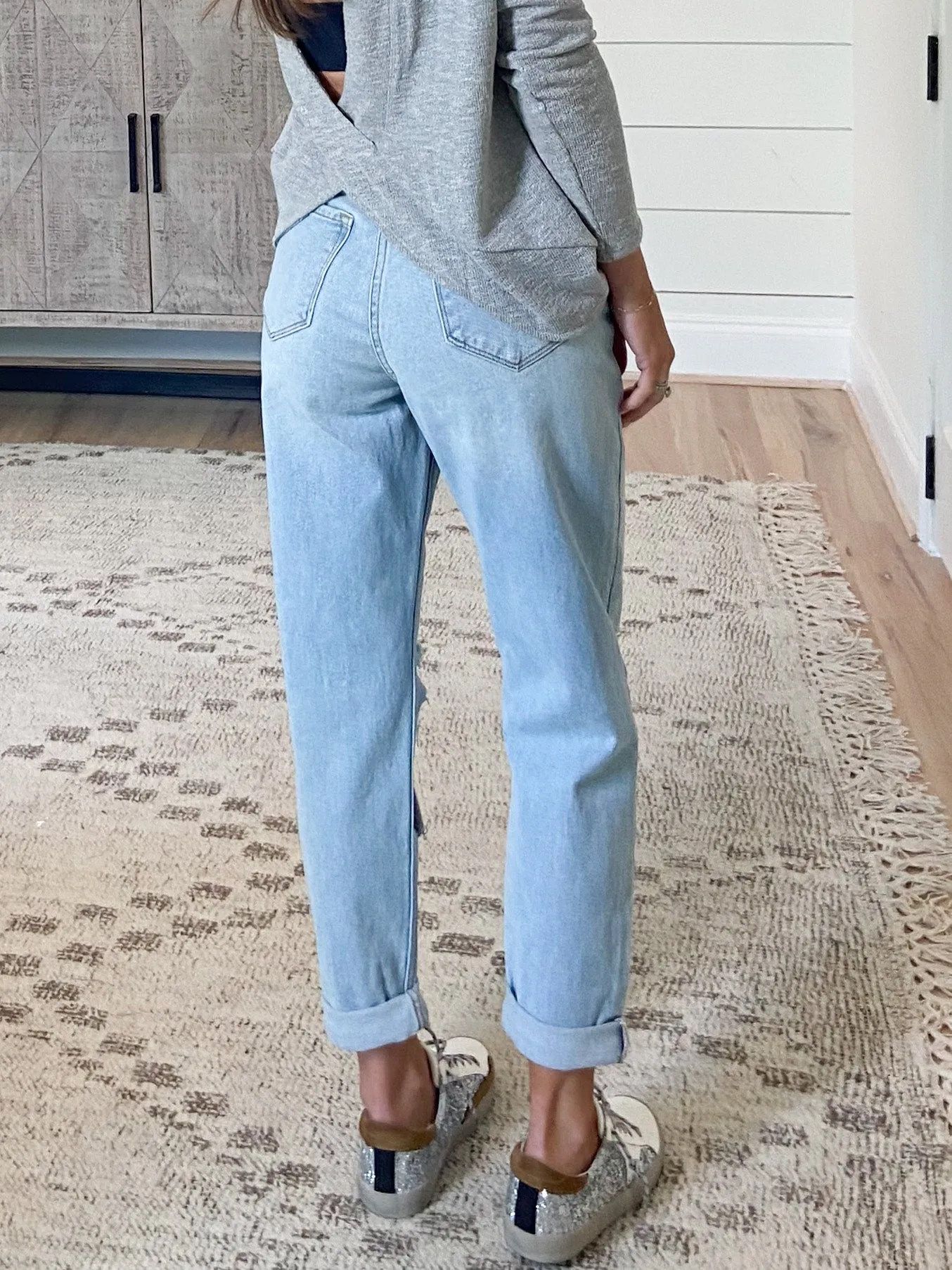 Sutton High Rise Mom Jeans