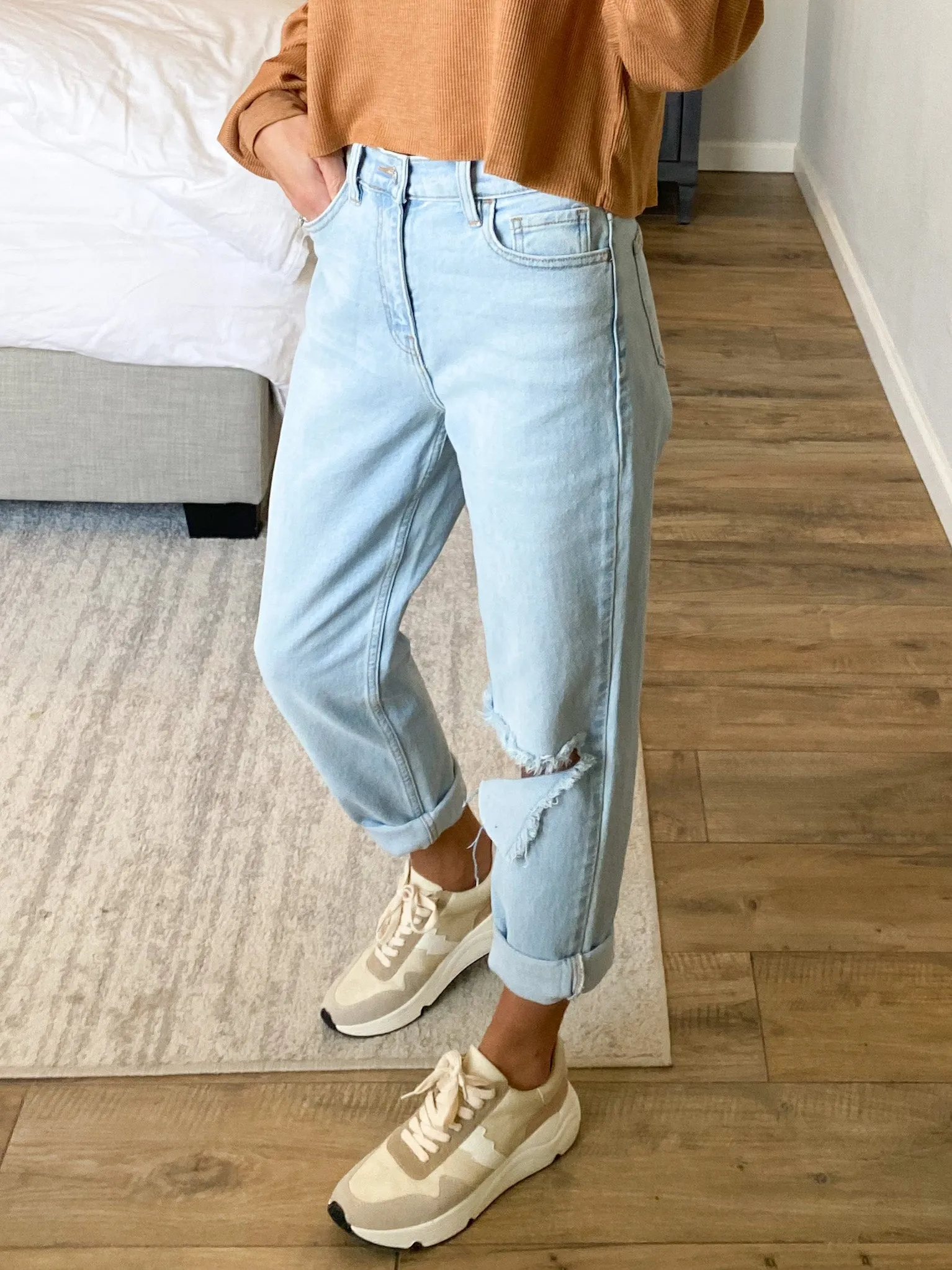 Sutton High Rise Mom Jeans