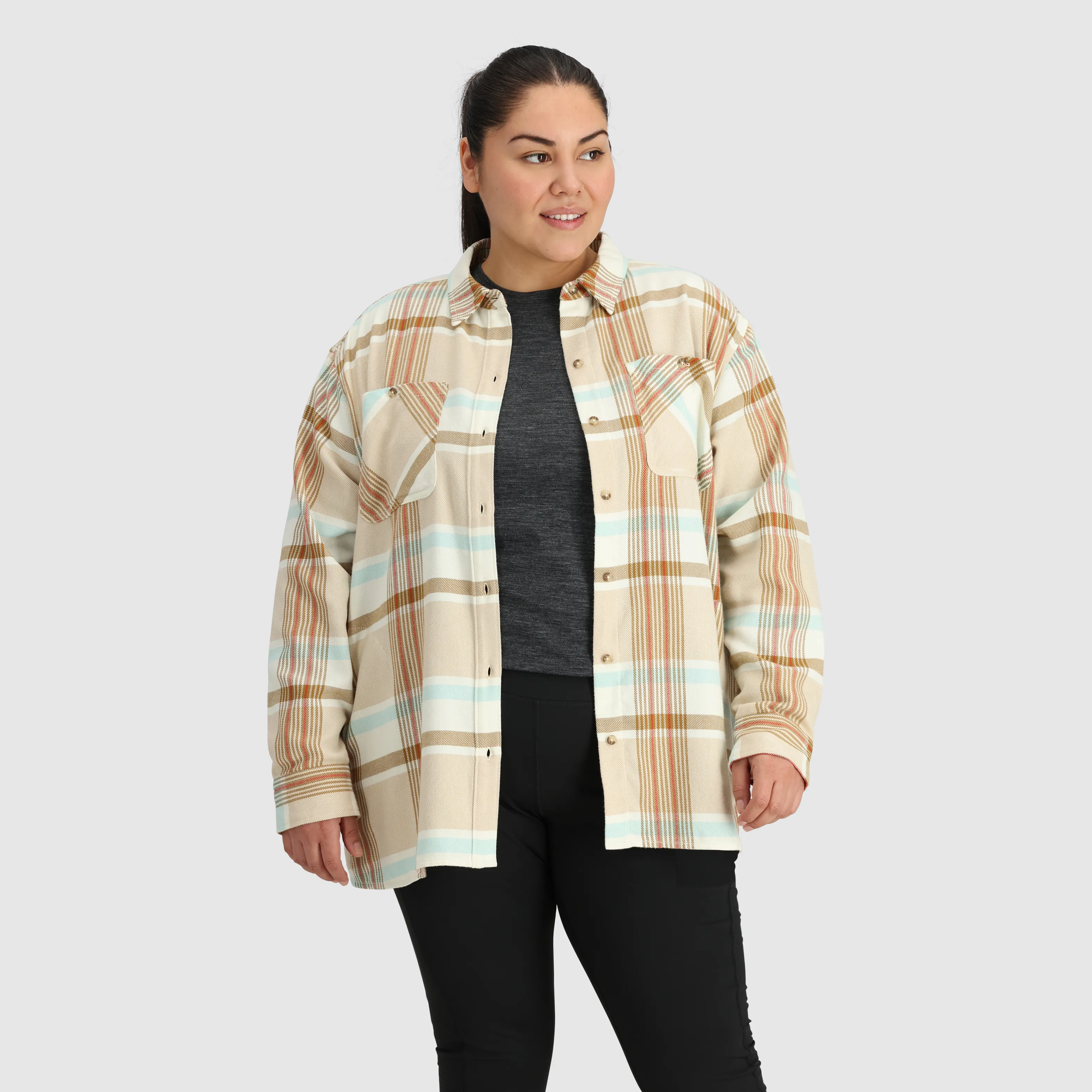 Women's Feedback Flannel Twill Shirt-Plus