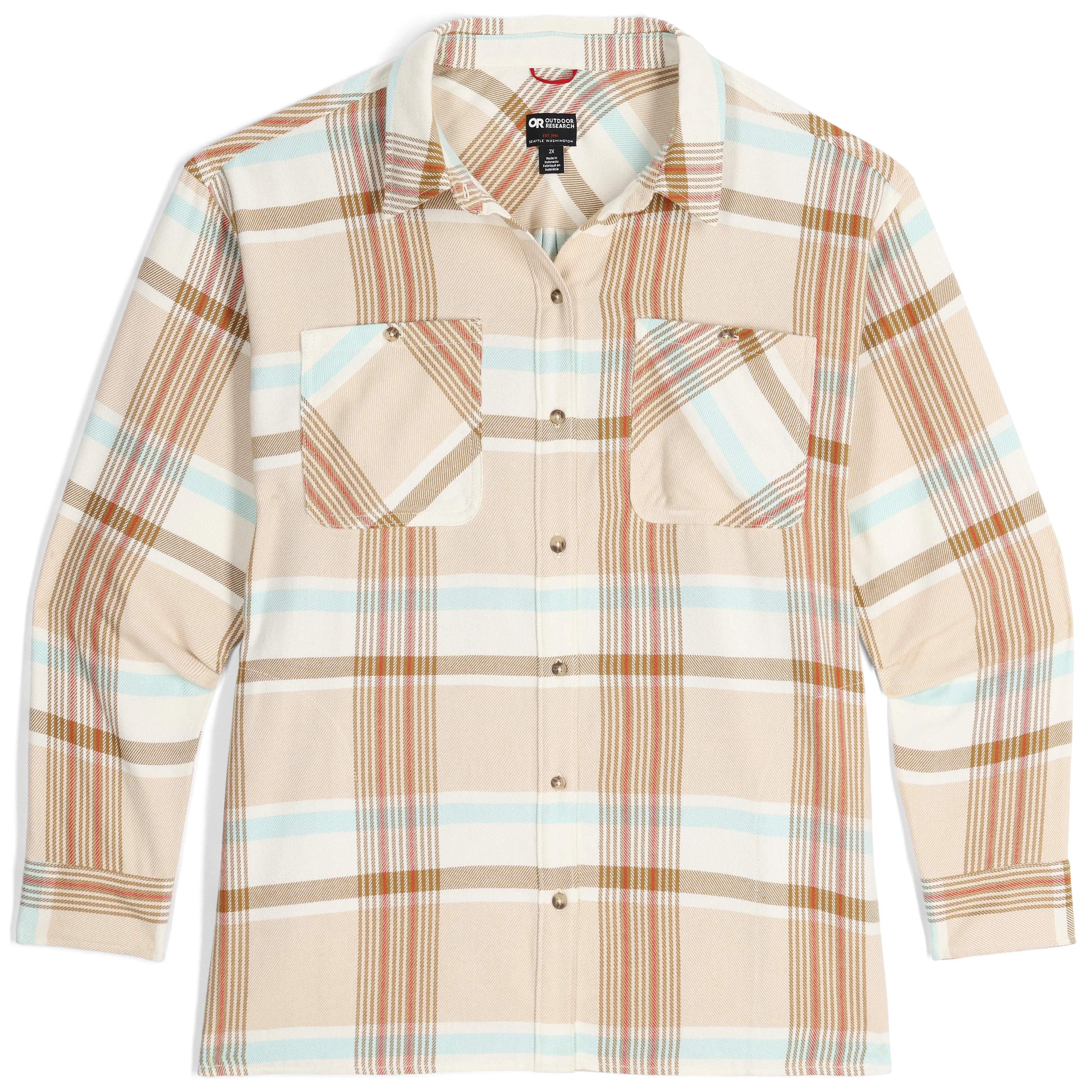 Women's Feedback Flannel Twill Shirt-Plus