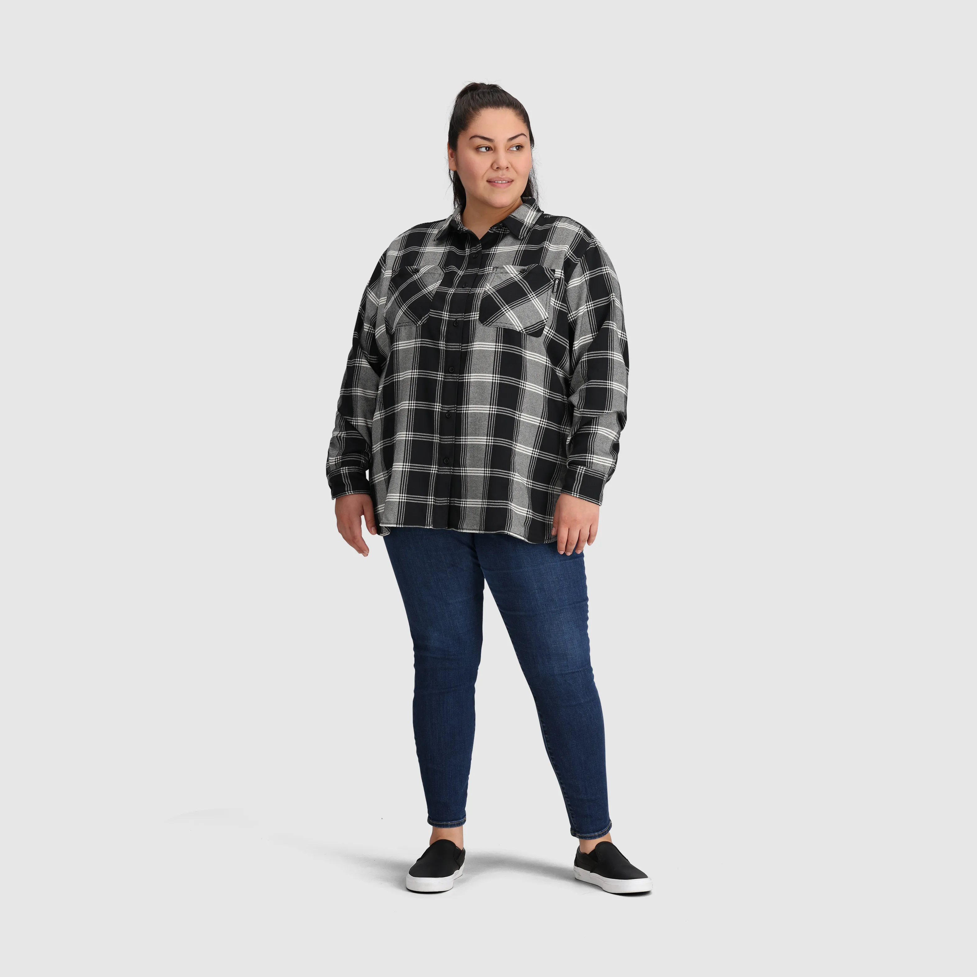 Women's Feedback Flannel Twill Shirt-Plus