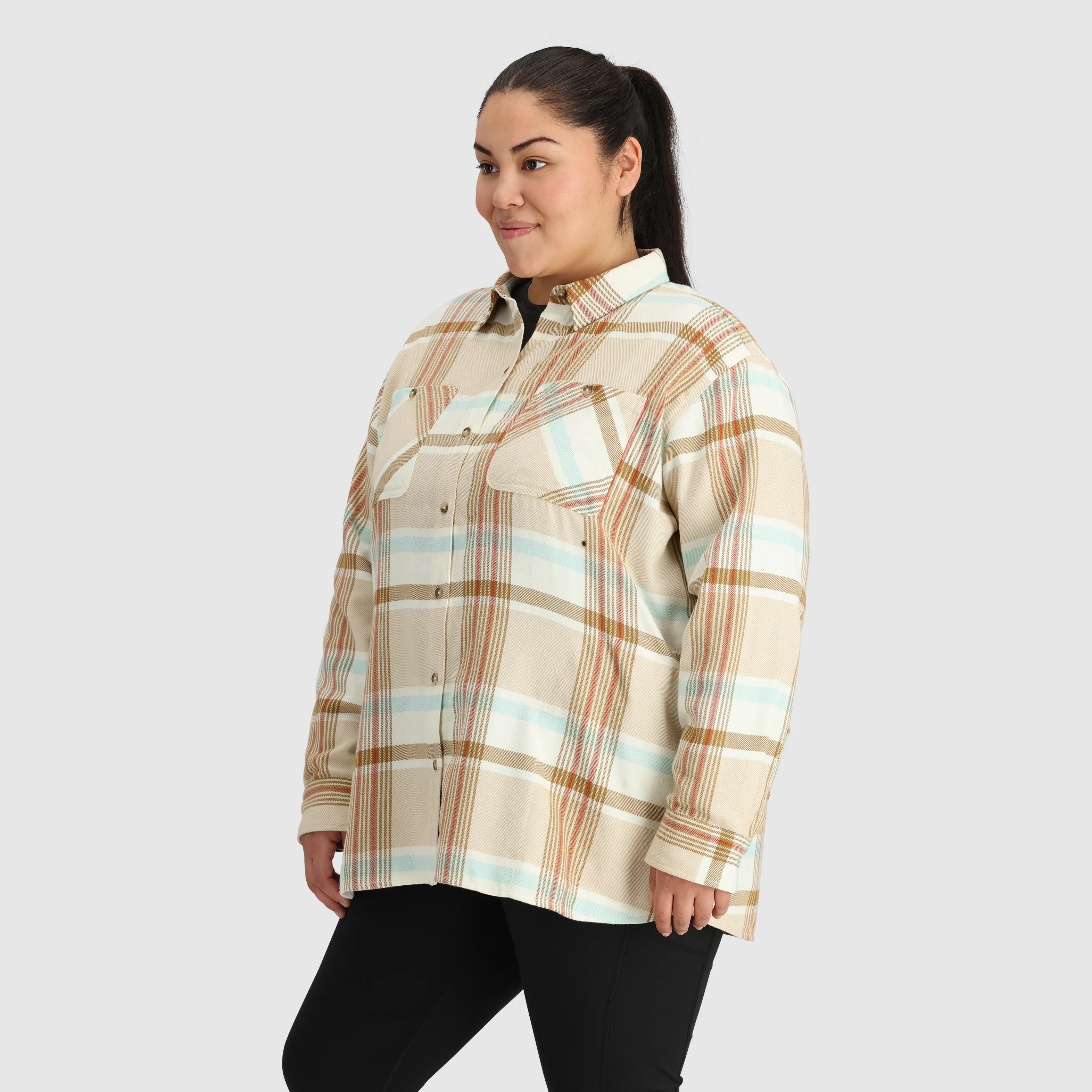 Women's Feedback Flannel Twill Shirt-Plus